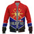 Philippines Filipinos Baseball Jacket Sun Filipinos Tribal Flowers Patterns