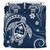 Guam Bedding Set Turtle Polynesian Pattern Blue Ver