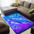 Hawaii Area Rug Turtle Underwater Sea Polynesian Style