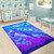 Hawaii Area Rug Turtle Underwater Sea Polynesian Style