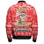Hawaii Bomber Jacket Mele Kalikimaka Merry Christmas Tree Pineapple Tropical