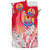 Tahiti Bedding Set Polynesian Pattern Style White Flowers