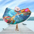 Hawaii Beach Blanket Turtle Kiss Ocean Galaxy