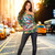 Hawaii Off Shoulder Sweatshirt Mele Kalikimaka Santa Shark Tropical Style