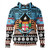 Fiji Hoodie Born Fijian Masi Traditional Pattern Pacific Tribal Art
