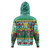 Hawaii Hoodie Dabbing Santa Hula Dance Tropical Gnomes Aloha Mele Kalikimaka Christmas