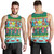Hawaii Tank Top Dabbing Santa Hula Dance Tropical Gnomes Aloha Mele Kalikimaka Christmas