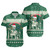 Hawaii Short Sleeve Shirt Christmas Hawaii King Tribal Pattern