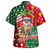 Hawaii Hawaiian Shirt Mele Kalikimaka Hawaii Christmas Patterns