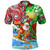 Hawaii Polo Shirt Mele Kalikimaka & Hauoli Makahiki Hou Hawaiian Tatau Christmas