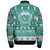 Hawaii Bomber Jacket Custom Ugly Gnome Packing Out a Unicorn Hawaiian Christmas