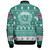 Hawaii Bomber Jacket Custom Ugly Gnome Packing Out a Unicorn Hawaiian Christmas