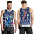 New Zealand Tank Top Custom Meri Kirihimete Ugly Christmas Gnome Packing Out a Unicorn