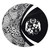 Tonga Round Rug Lauhala White Circle Style