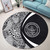 Palau Round Rug Lauhala White Circle Style