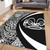 Marquesas Islands Area Rug Lauhala White Circle Style