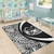 Marquesas Islands Area Rug Lauhala White Circle Style