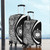 Samoa Luggage Cover Lauhala White Circle Style