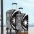 Philippines Filipinos Luggage Cover Lauhala White Circle Style