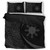 Philippines Filipinos Bedding Set Lauhala Gray Circle Style