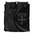 Fiji Bedding Set Lauhala Gray Circle Style