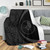 Yap State Premium Blanket Lauhala Gray Circle Style