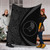 Yap State Premium Blanket Lauhala Gray Circle Style