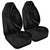 Niue Car Seat Covers Lauhala Gray Circle Style