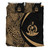 Vanuatu Bedding Set Lauhala Gold Circle Style