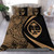 Guam Bedding Set Lauhala Gold Circle Style