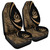 Vanuatu Car Seat Covers Lauhala Gold Circle Style