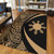 Philippines Filipinos Area Rug Lauhala Gold Circle Style