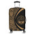 Marshall Islands Luggage Cover Lauhala Gold Circle Style