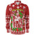 Hawaii Long Sleeve Shirt Christmas Hawaii King Kanaka Maoli Pattern