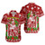 Hawaii Short Sleeve Shirt Christmas Hawaii King Kanaka Maoli Pattern