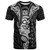 Hawaii Custom Personalized T-Shirt - Polynesian Tiki Warrior Style White 1