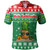 Hawaii Polo Shirt Pineapple Christmas Tree Kanaka Maoli Pattern