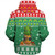 Hawaii Sherpa Hoodie Pineapple Christmas Tree Kanaka Maoli Pattern