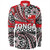 Tonga Long Sleeve Shirt Polynesian Tattoo Tongan Tapa