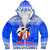 American Samoa Sherpa Hoodie Fagatogo Christmas Style