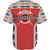 Tonga Baseball Shirt Tribal Pattern Coat Of Arms Of Tonga