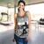 Fiji Women Tank Flying Fijians Rugby Tribal Pattern 2023