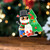 Hawaii Acrylic And Wooden Ornament Snowman Happy Holidays