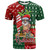 New Zealand T-Shirt Maori Hari Kirihimete Tropical Xmas Patterns