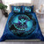 Hawaii Bedding Set Manta Ray Couple Polynesian Ocean Style