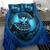 Hawaii Bedding Set Manta Ray Couple Polynesian Ocean Style