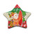 Hawaii Ceramic Ornament Christmas Santa Surfing