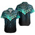New Zealand Short Sleeve Shirt NZ Warriors Pāua Style