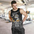 New Zealand Tank Top Hari Kirihimete Rugby Santa Style