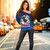 Samoa Off Shoulder Sweatshirt Manuia Le Kirisimasi Rugby Santa Style